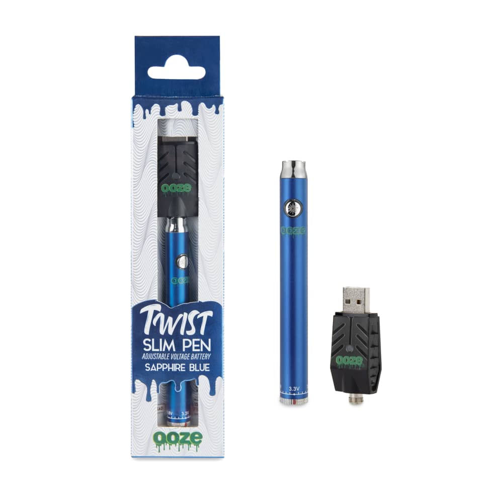Ooze Slim Twist Pens - Sleek Battery-Powered Device