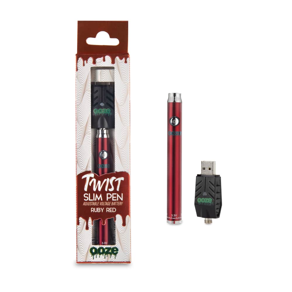 Ooze Slim Twist Pens - Sleek Battery-Powered Device
