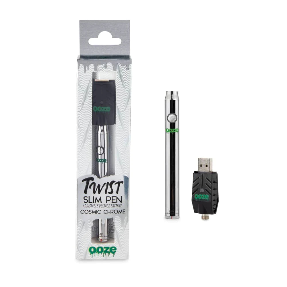 Ooze Slim Twist Pens - Sleek Battery-Powered Device