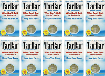 Tarbars - Cigarette Filters for a Healthier Smoke, 32 Pieces per Pack