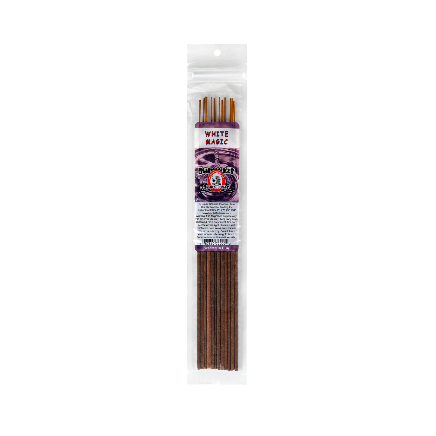 BluntEffects Premium Incense Sticks - Relax and Revitalize - 12 Pack