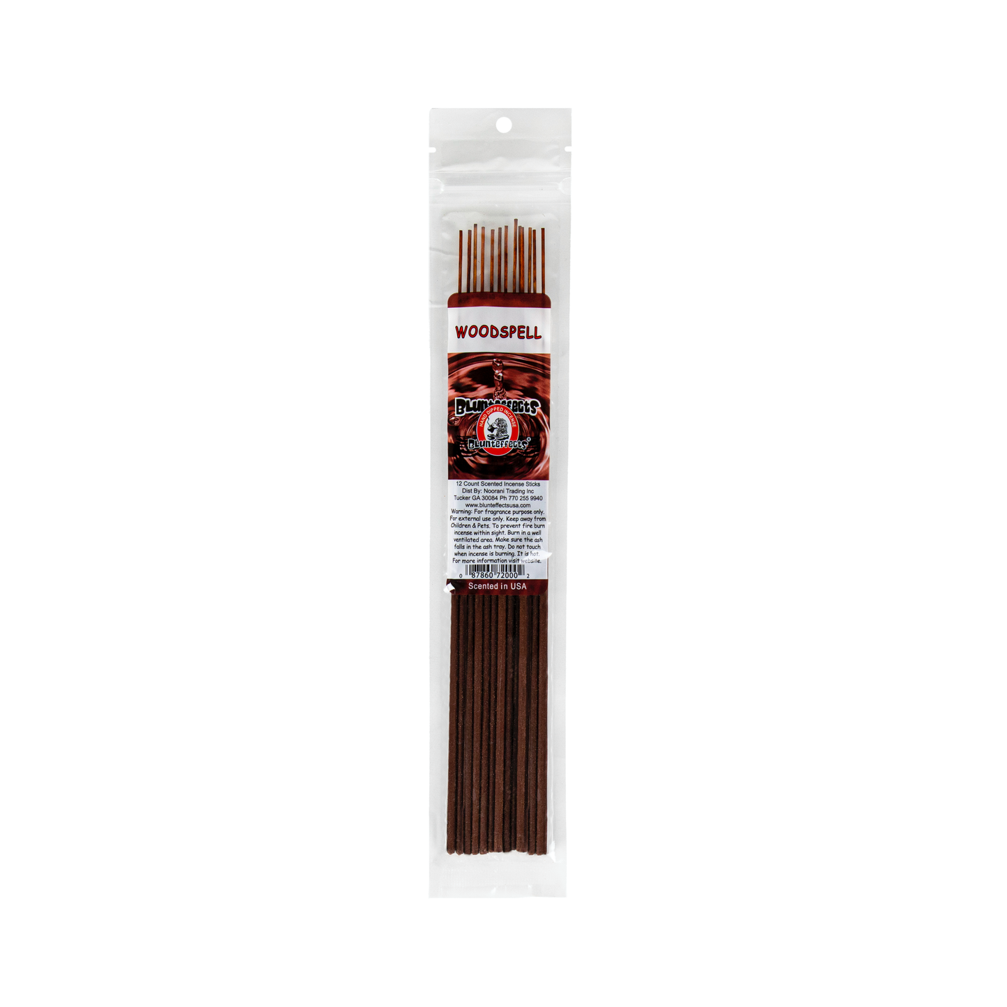 BluntEffects Premium Incense Sticks - Relax and Revitalize - 12 Pack