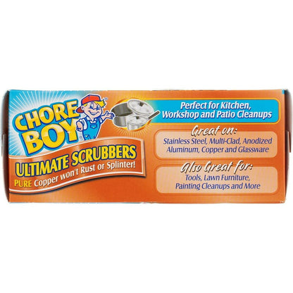 ChoreBoys Copper Scrubbing Pads - Superior Cleaning Power for All Surfaces