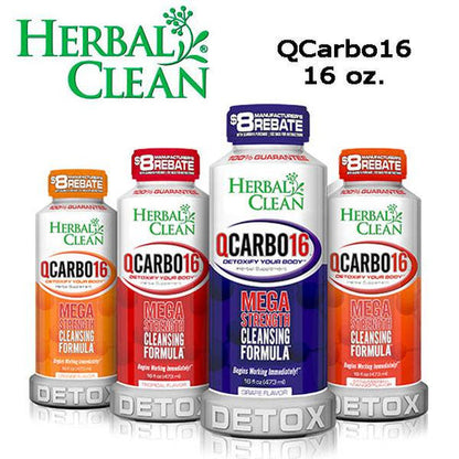 Herbal Clean QCarbo16 - Detox and Cleanse for a Fresh Start