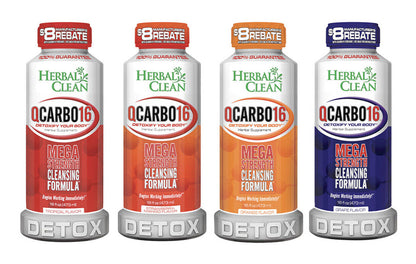 Herbal Clean QCarbo16 - Detox and Cleanse for a Fresh Start