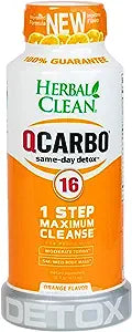 Herbal Clean QCarbo16 - Detox and Cleanse for a Fresh Start