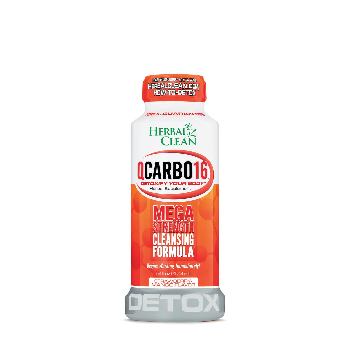 Herbal Clean QCarbo16 - Detox and Cleanse for a Fresh Start