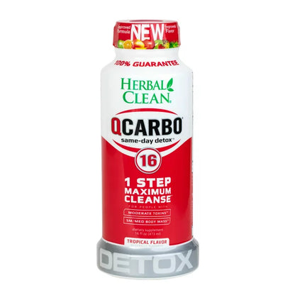 Herbal Clean QCarbo16 - Detox and Cleanse for a Fresh Start
