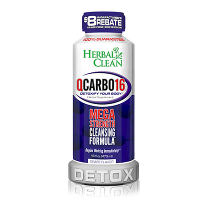 Herbal Clean QCarbo16 - Detox and Cleanse for a Fresh Start